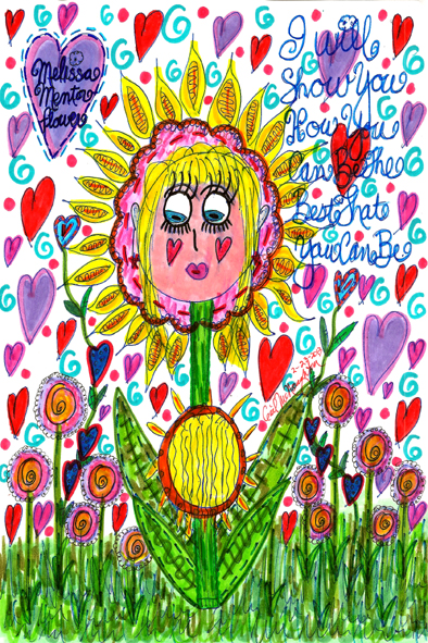 Melissa Mentor-Flower Doodle Art